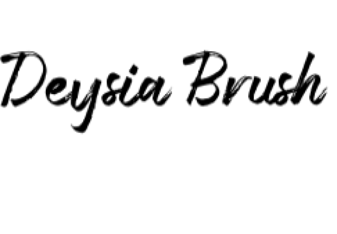 Deysia Font Preview