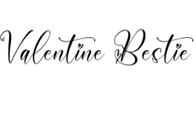 Valentine Bestie Font Preview