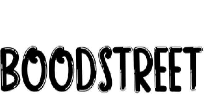 Bood Street Font Preview