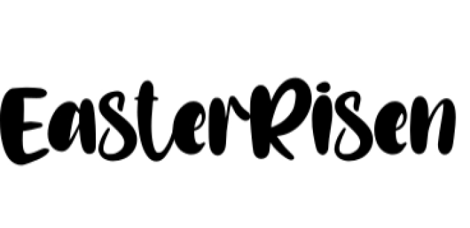 Easter Risen Font Preview