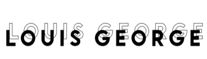 Louis George Font Preview