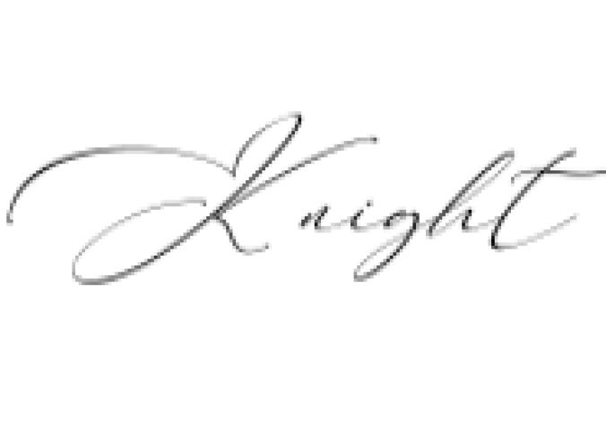 Knight Font Preview