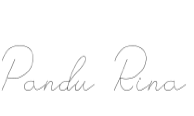 Pandu Rina Font Preview