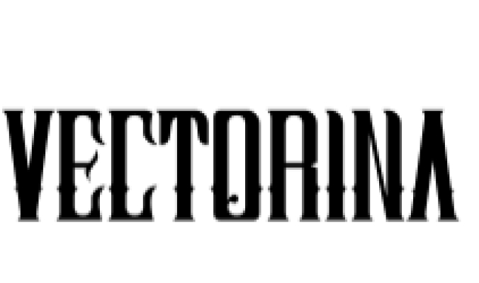 Vectorina Font Preview