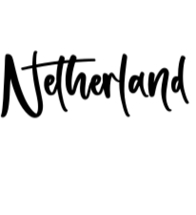 Netherland Font Preview