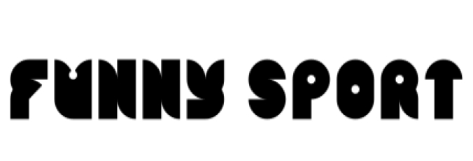 Funny Sport Font Preview