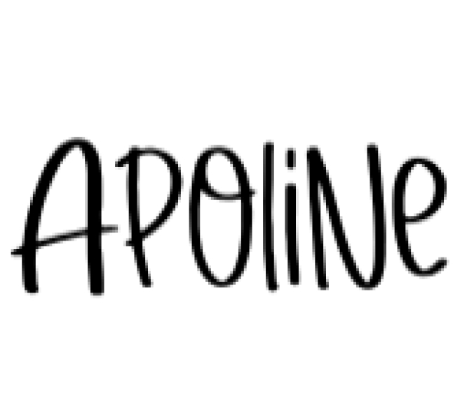 Apoline Font Preview