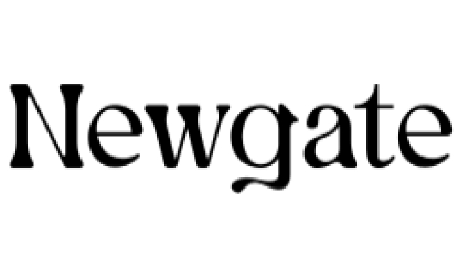 Newgate Font Preview