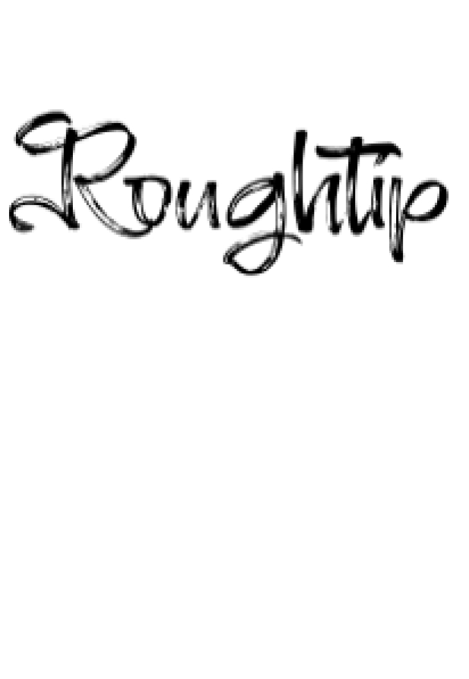 Roughtip Font Preview