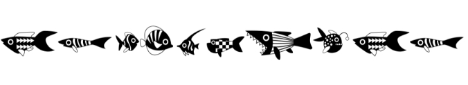 Go Fish Font Preview