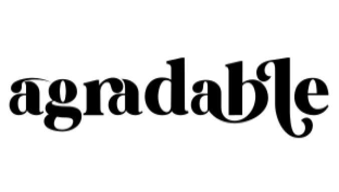 Agradable Font Preview