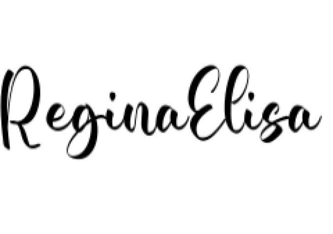 Regina Elisa Font Preview