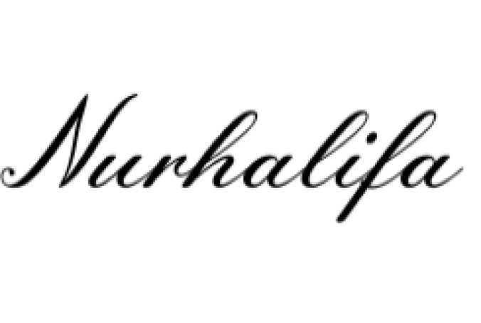 Nurhalifa Duo Font Preview