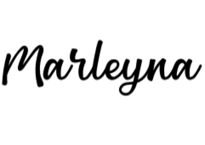 Marleyna Font Preview