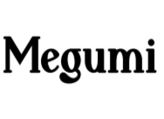 Megumi Font Preview