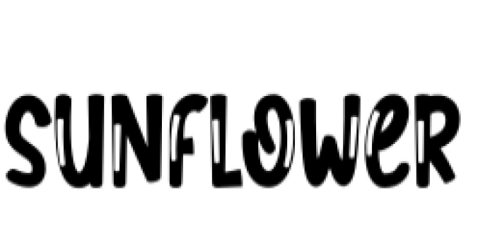 Sunflower Font Preview