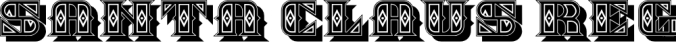 Santa Claus Font Preview