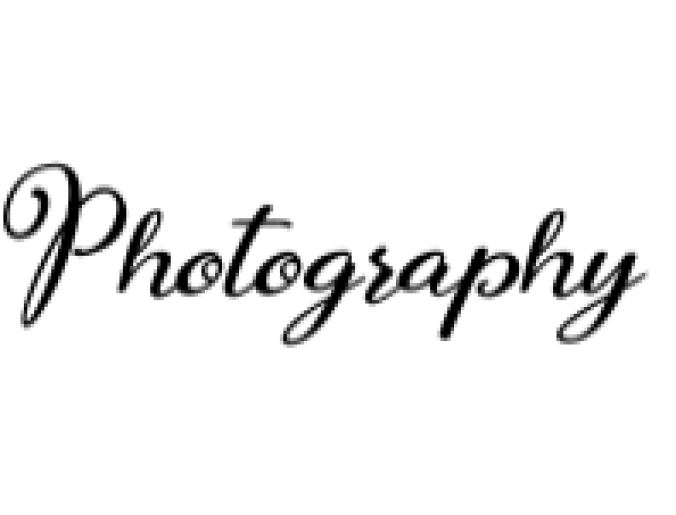 Photography Font Preview