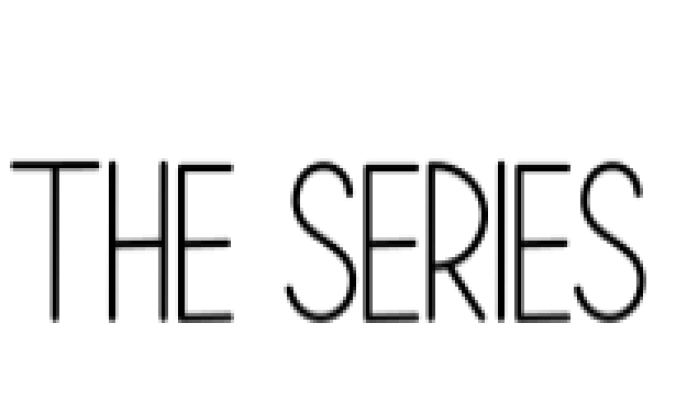 The Series Font Preview
