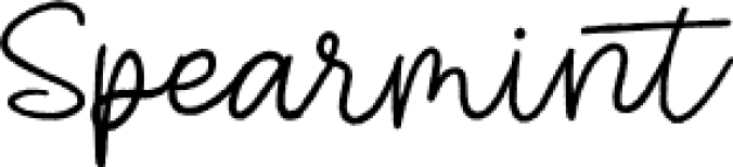 Spearmi Font Preview