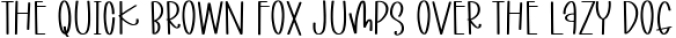 Springtime Vibes Font Preview