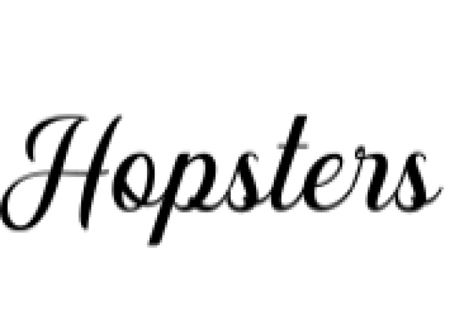 Hopster Font Preview