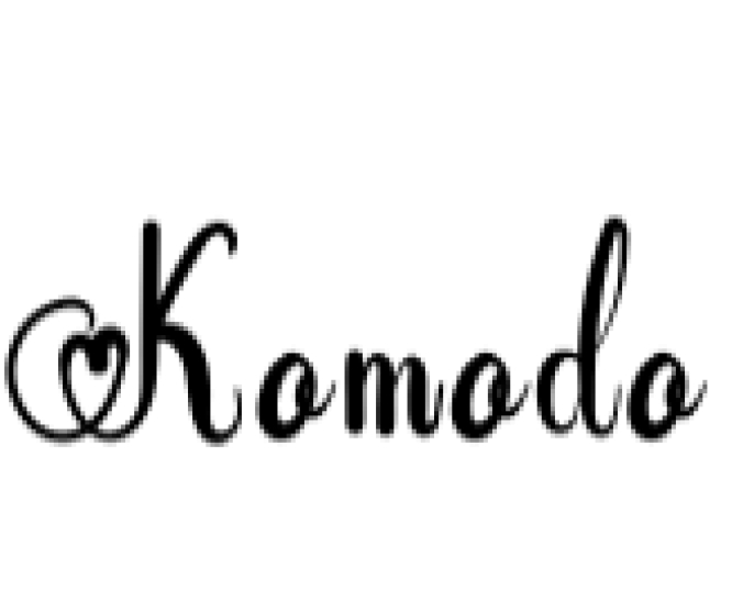 Komodo Font Preview