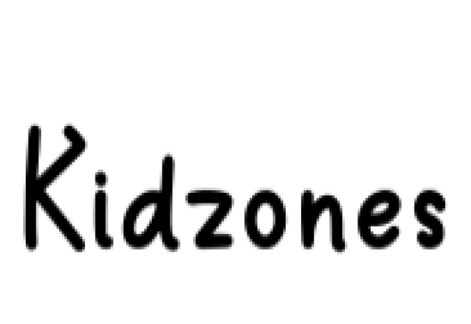 Kidzones Font Preview