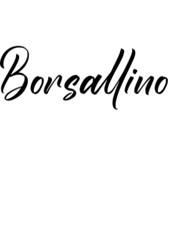Borsallino Font Preview