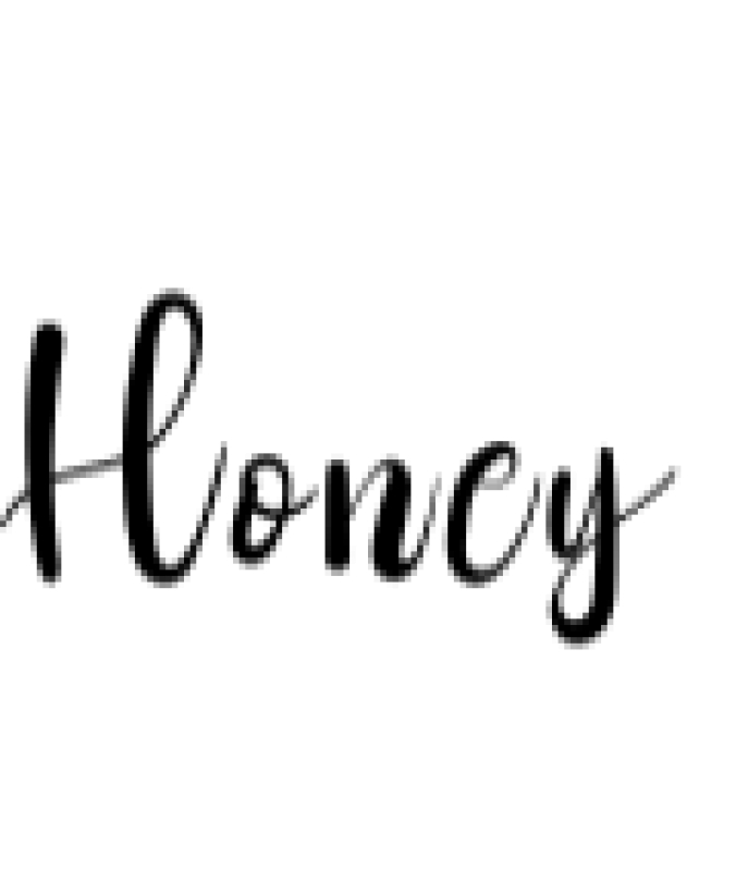 Honey Font Preview