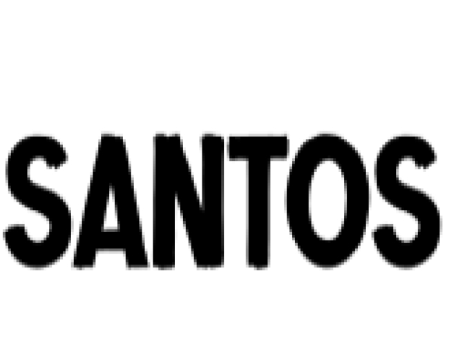 Santos Font Preview