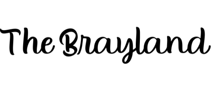 The Brayland Font Preview