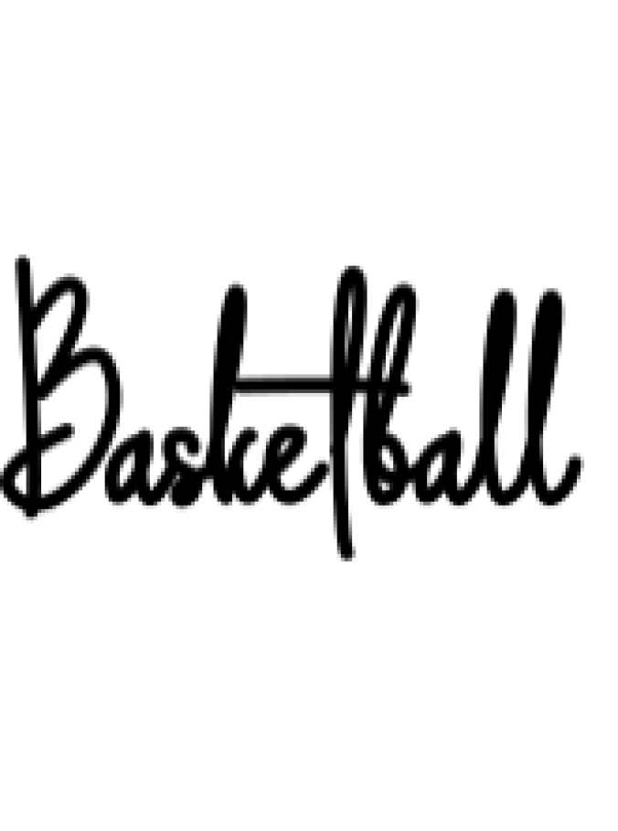 Basketball Font Preview