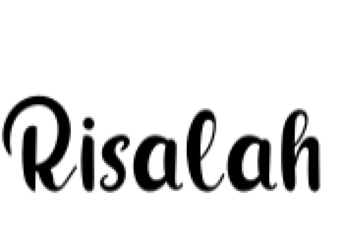 Risalah Font Preview