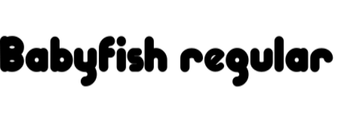 Babyfish Font Preview