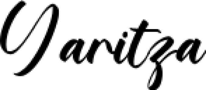 Yaritza Font Preview