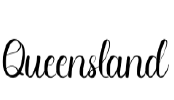 Queensland Font Preview