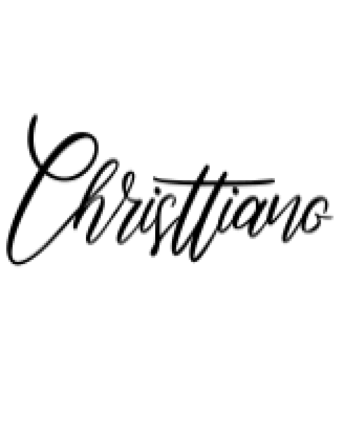 Christtiano Font Preview