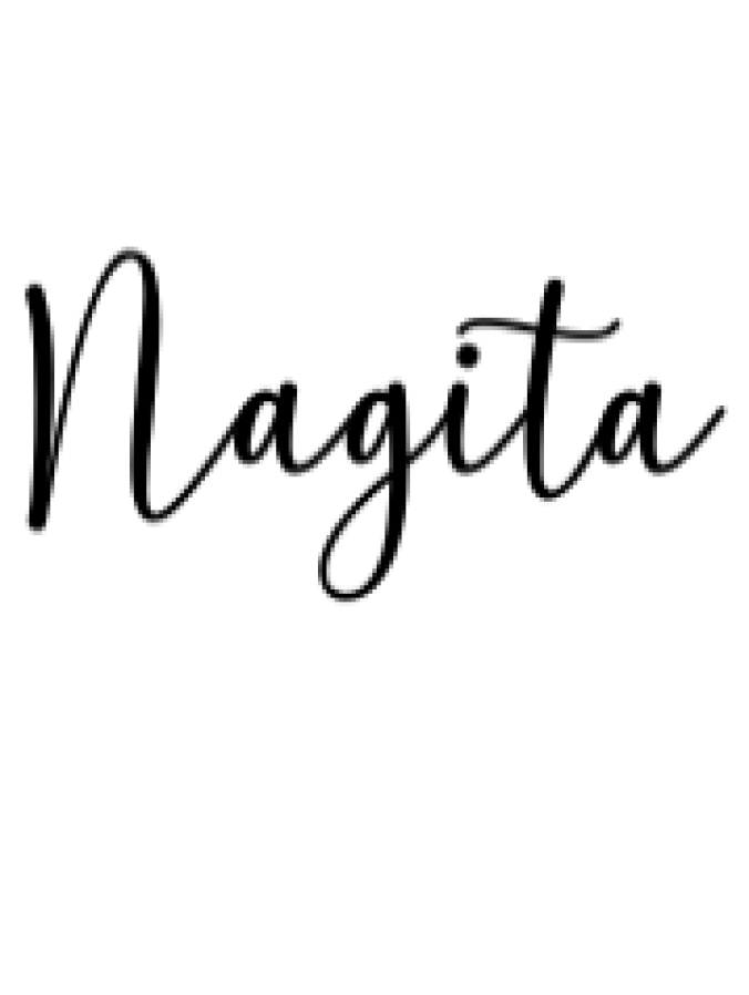 Nagita Font Preview