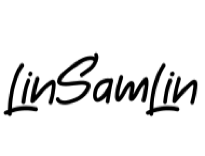 Lin SamLin Font Preview