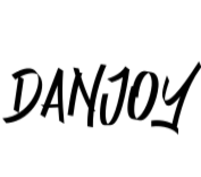 Danjoy Font Preview