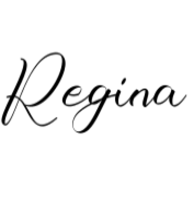 Regina Font Preview