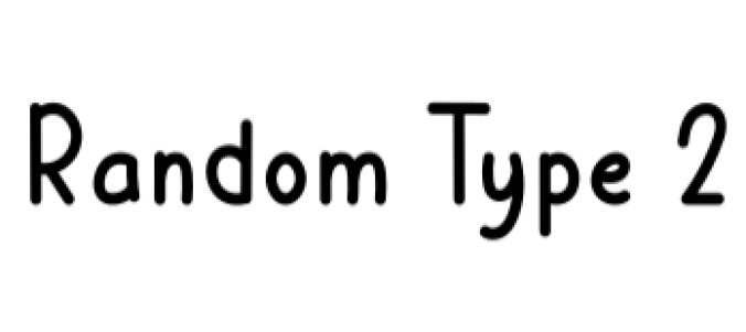 Random Type Font Preview