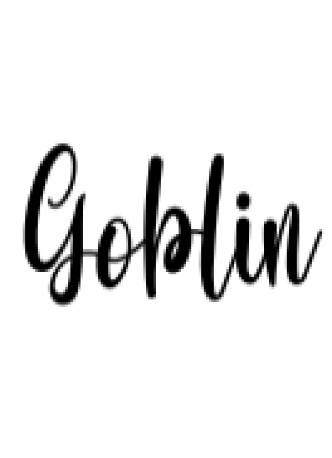 Goblin Font Preview