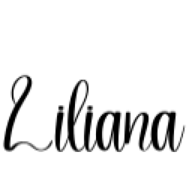 Liliana Font Preview