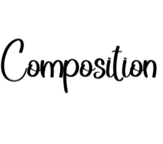 Composition Font Preview