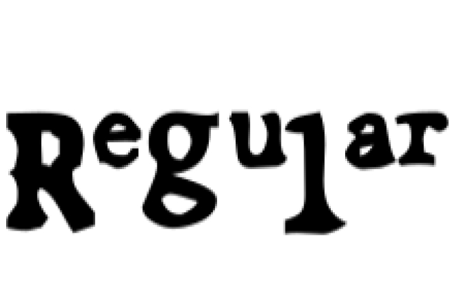 Botched Vasectomy Font Preview