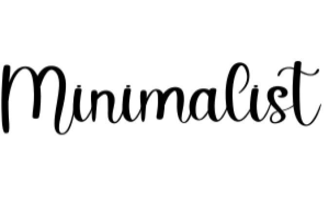Minimalist Font Preview