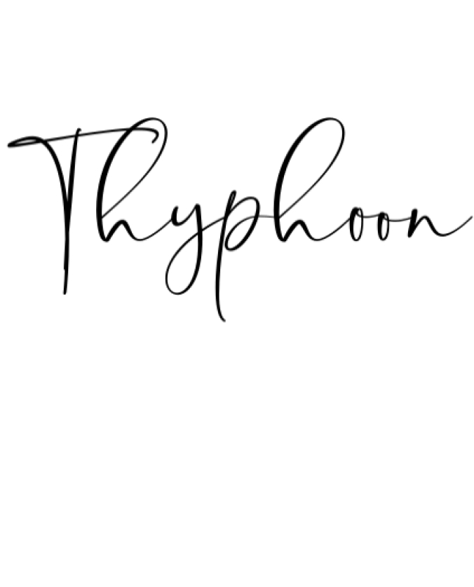 Typhoon Font Preview