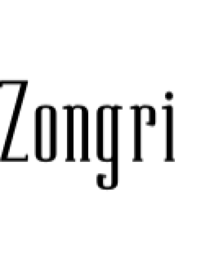 Zongri Font Preview